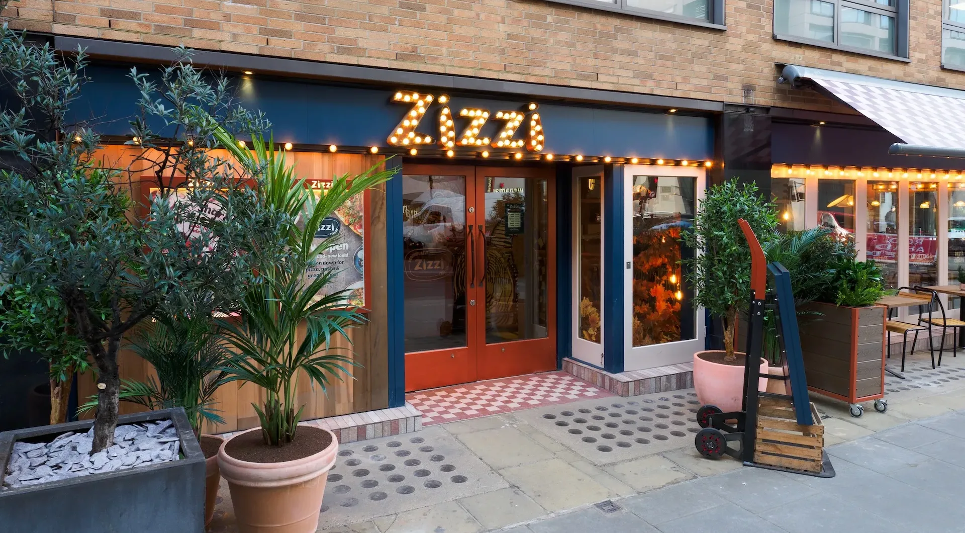 Zizzi celebrates refurbishment of three iconic London restaurants ...