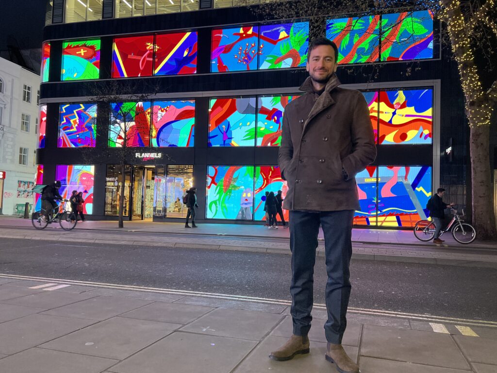 NFT artist Andrea Bonaceto to transform Oxford Street