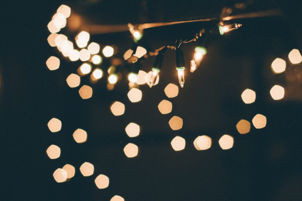 Festive lights will only set you back as little as one penny per week, reveal experts