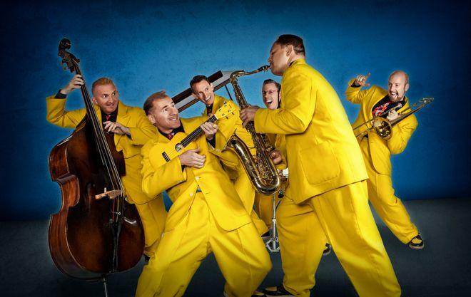 The Jive Aces Are Back in Town for “Not Quite Christmas” Show