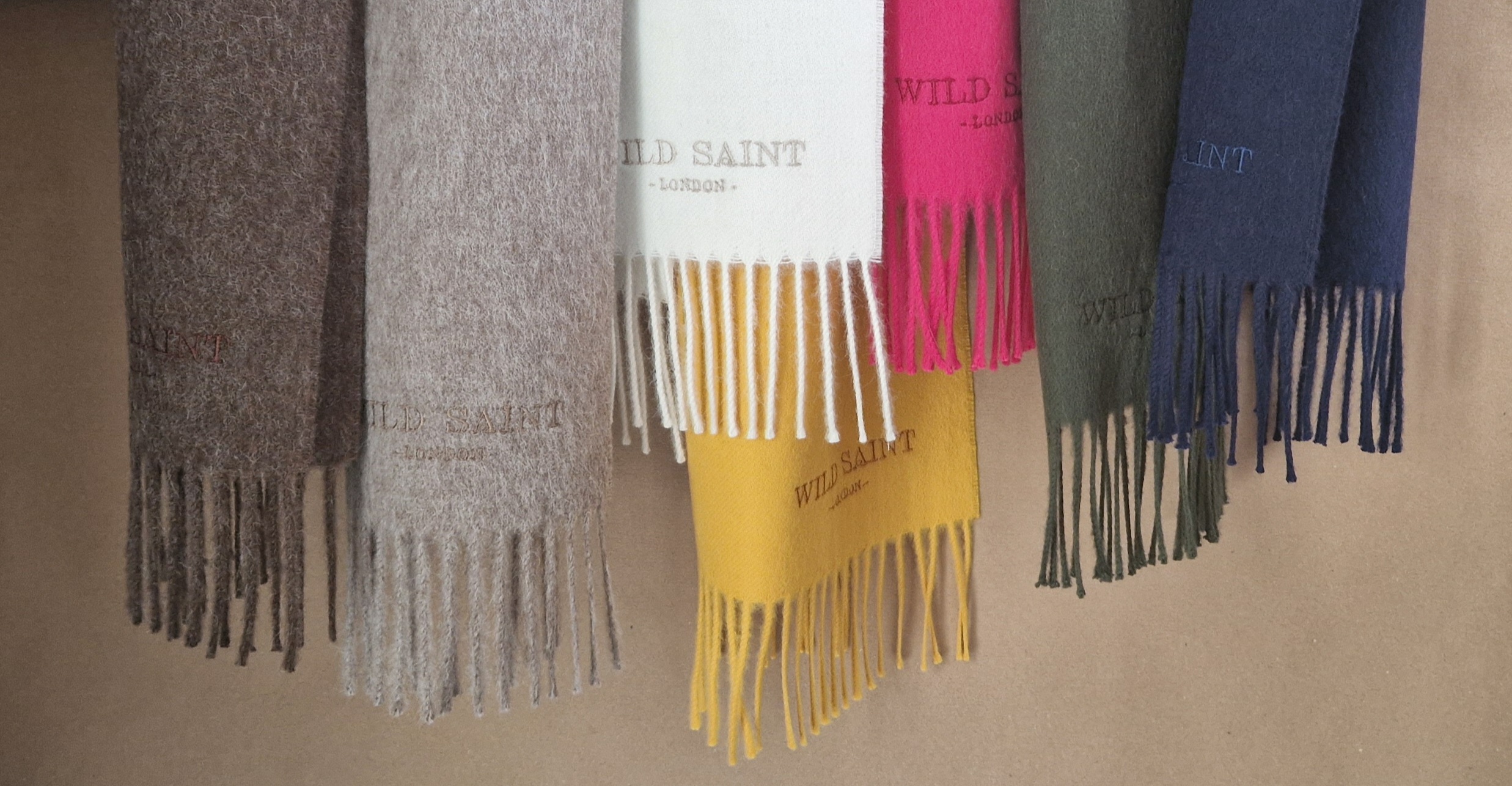 Wild Saint London Launch a 100% Alpaca Scarf Range in Time for Christmas