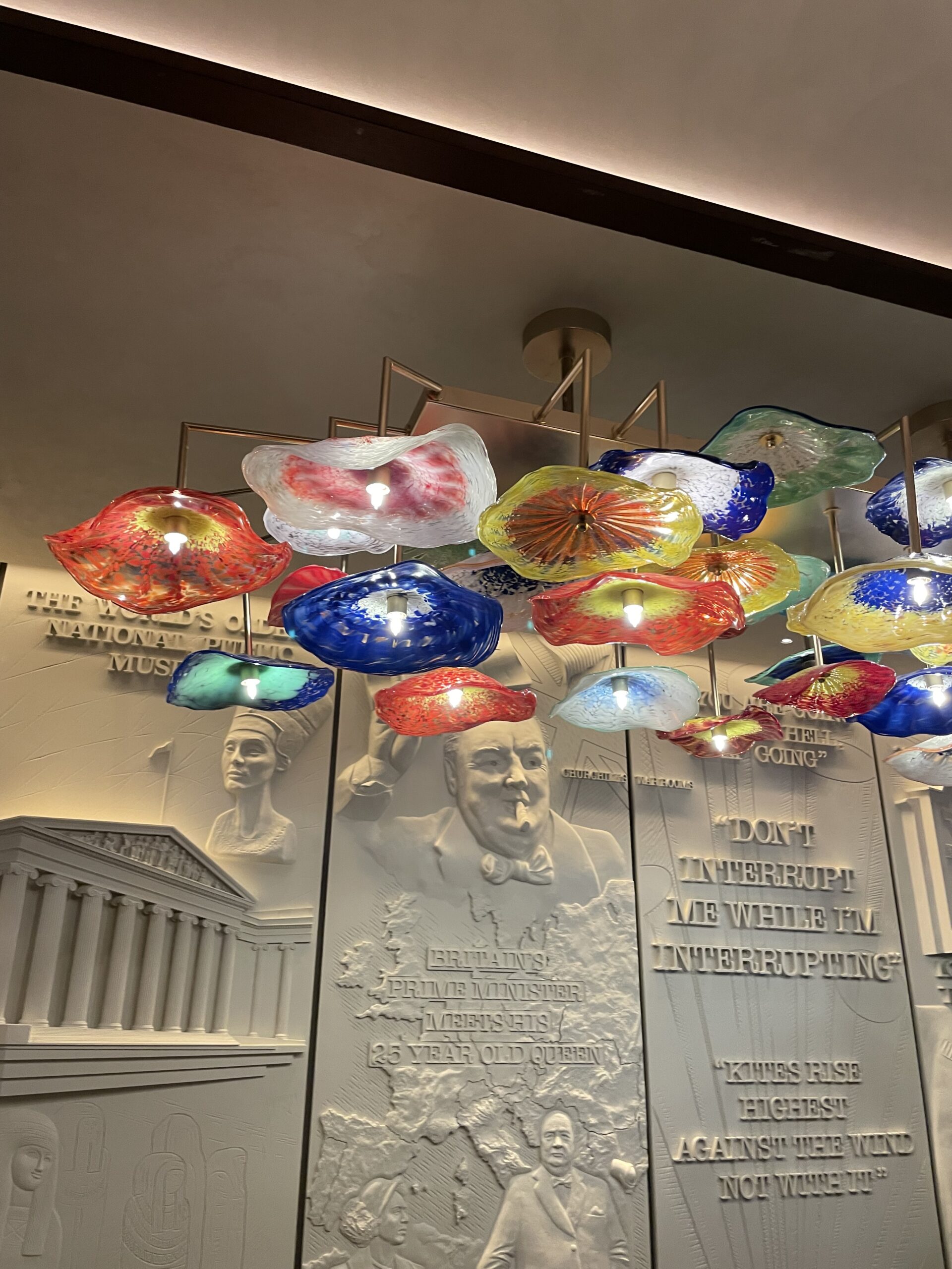 Murano glass chandeliers