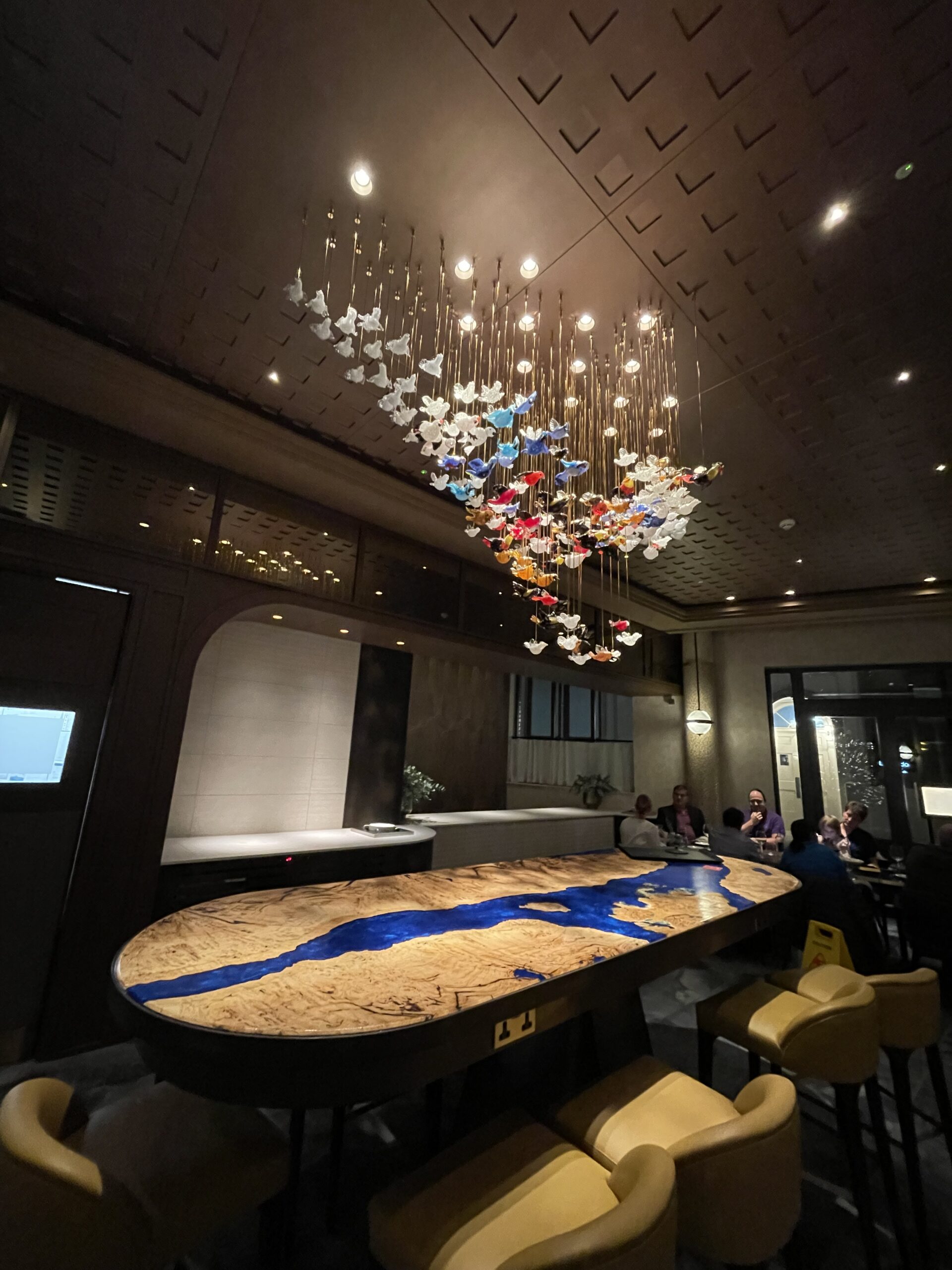 Murano glass chandeliers