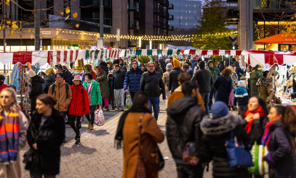 Check out the Wembley Park Festive Market