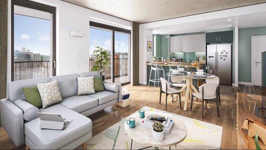 Quintain Living reveals first look of new, sustainability-focused family homes to rent at Wembley Park