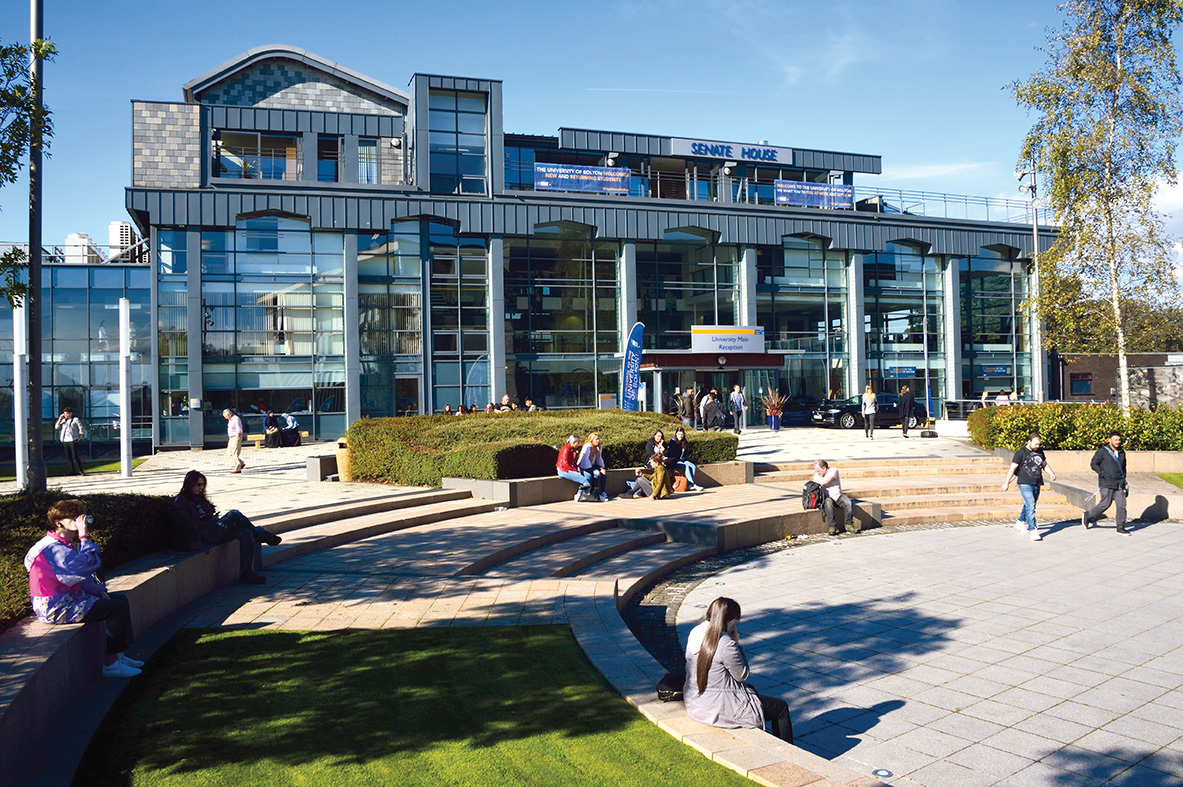 The University of Bolton offers a lifeline to British students potentially squeezed out of degrees in favour of international students