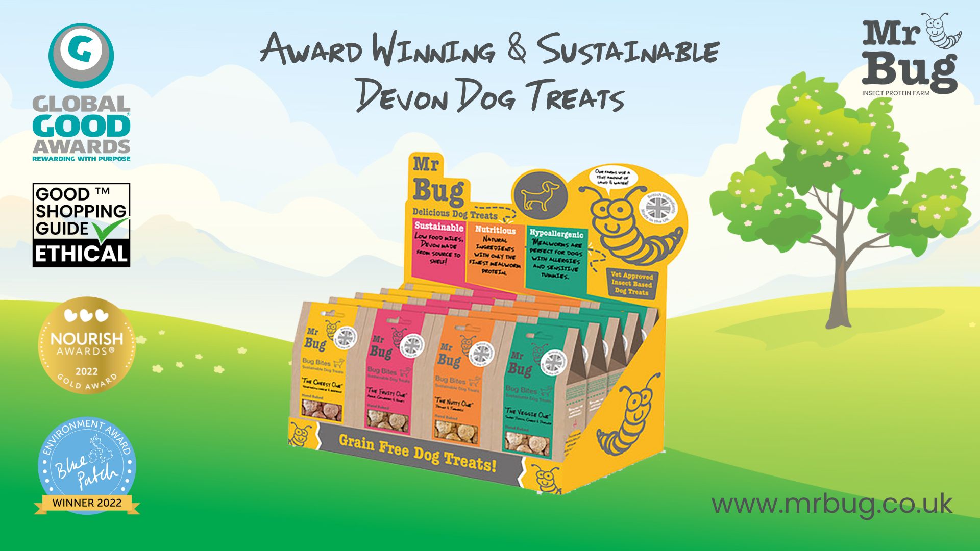 London pet retail scene goes wild for nutrientrich mealworm dog treats from Devon London