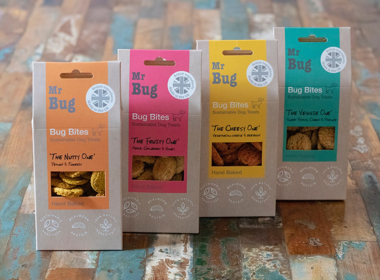 London pet retail scene goes wild for nutrientrich mealworm dog treats from Devon London