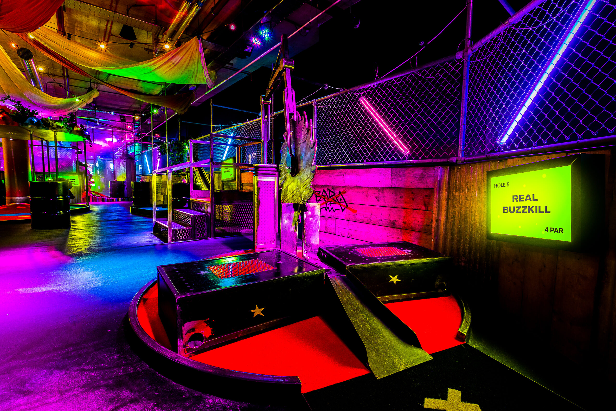 Take a walk on the weird side. Junkyard golf club is unleashed on