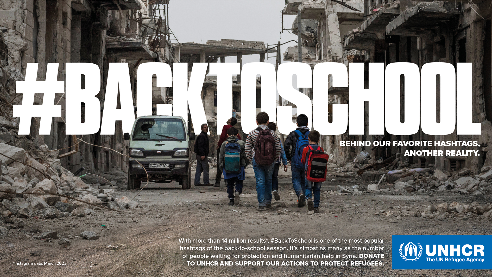 UNHCR & Jellyfish hack your favourite hashtags