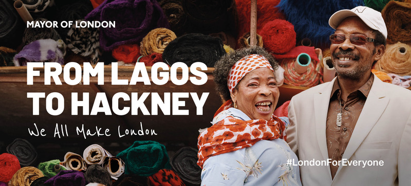 The Mayor of London celebrates diversity & promotes mutual respect in a bold new campaign