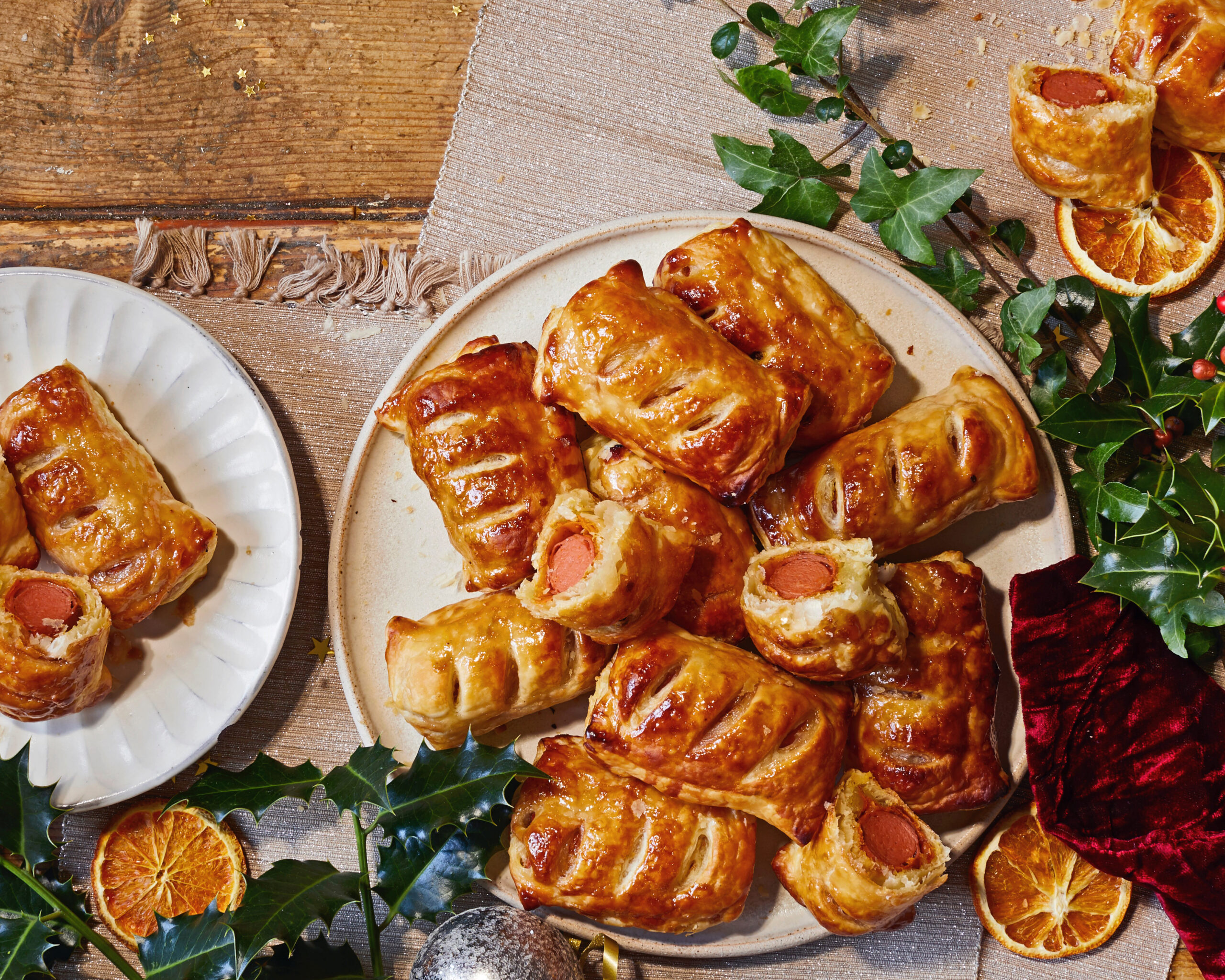 Moving Mountains launches Christmas festive feast burger and “non-pigs in blankets”