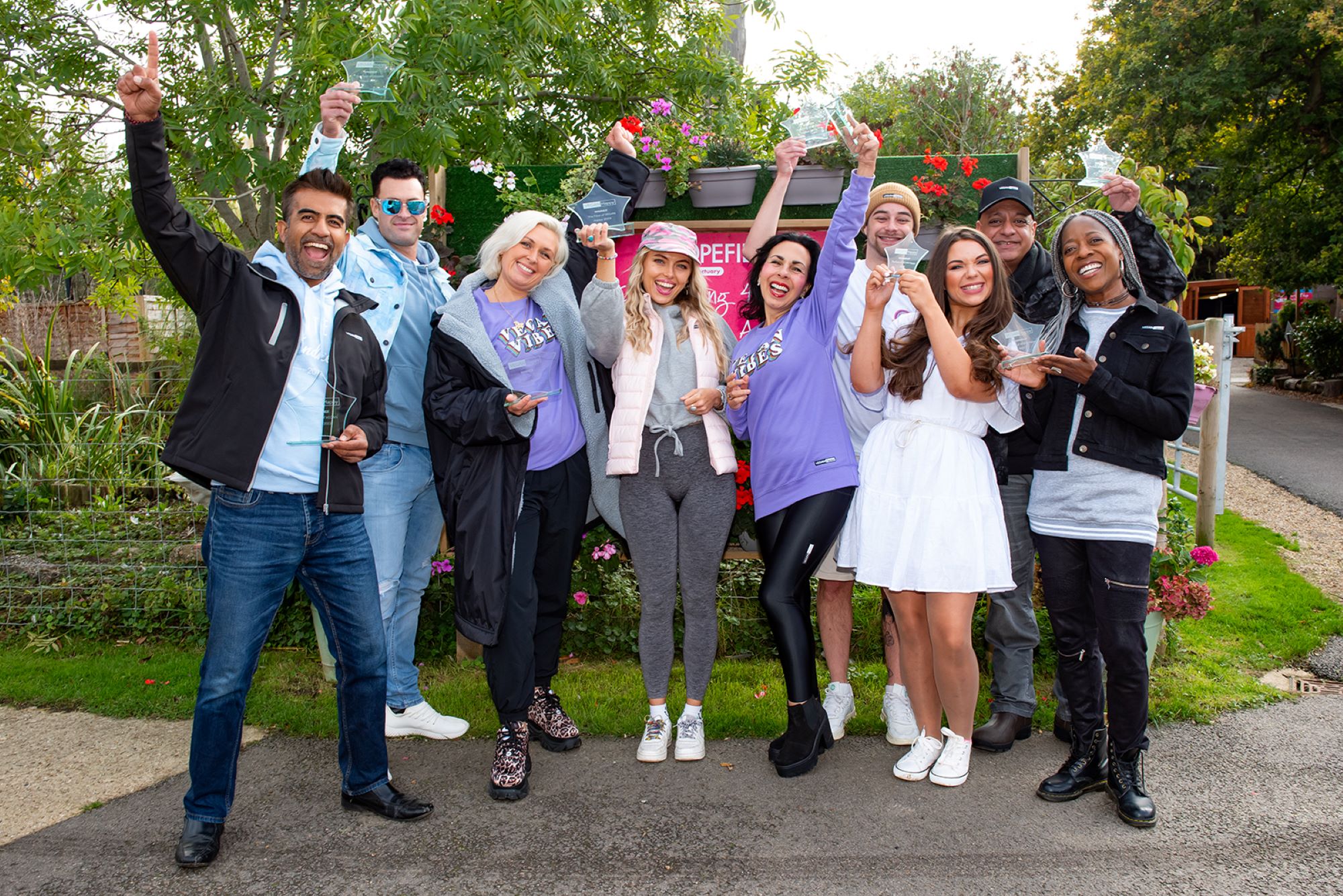 Award-winning vegan entrepreneur reveals the faces of ‘VEGAN Happy Clothing’