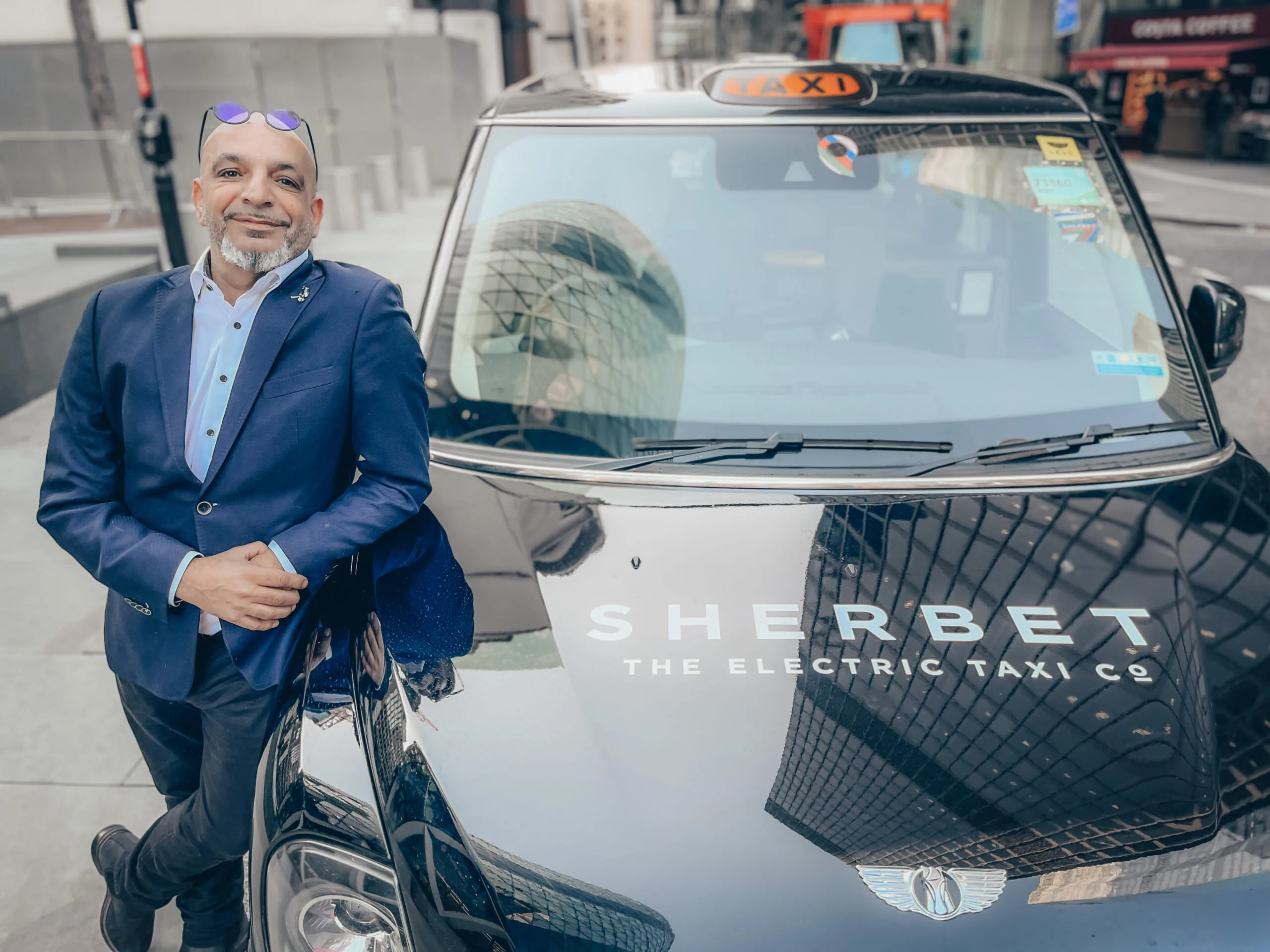Sadiq Loder Driver Sherbet CEO Asher Moses calls on Sadiq Khan and TfL to help London taxi ...