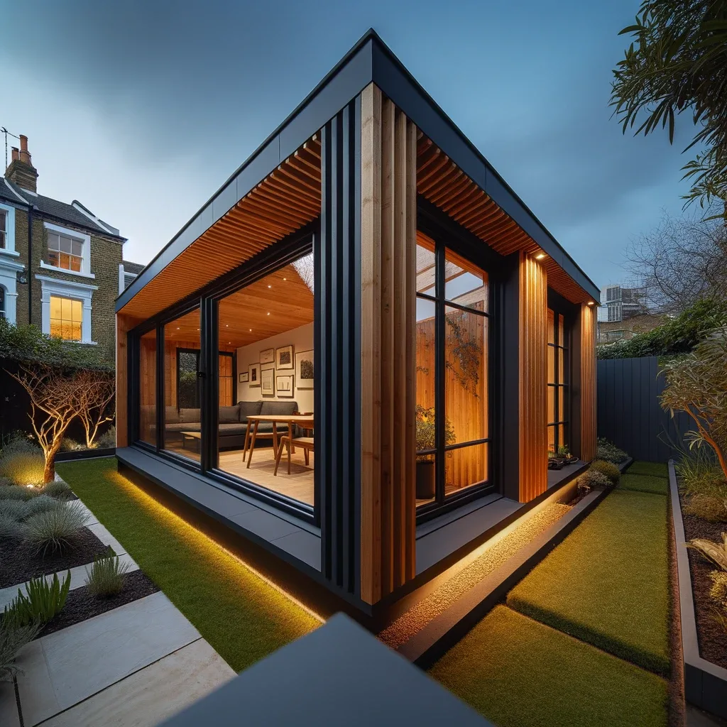garden room scandi