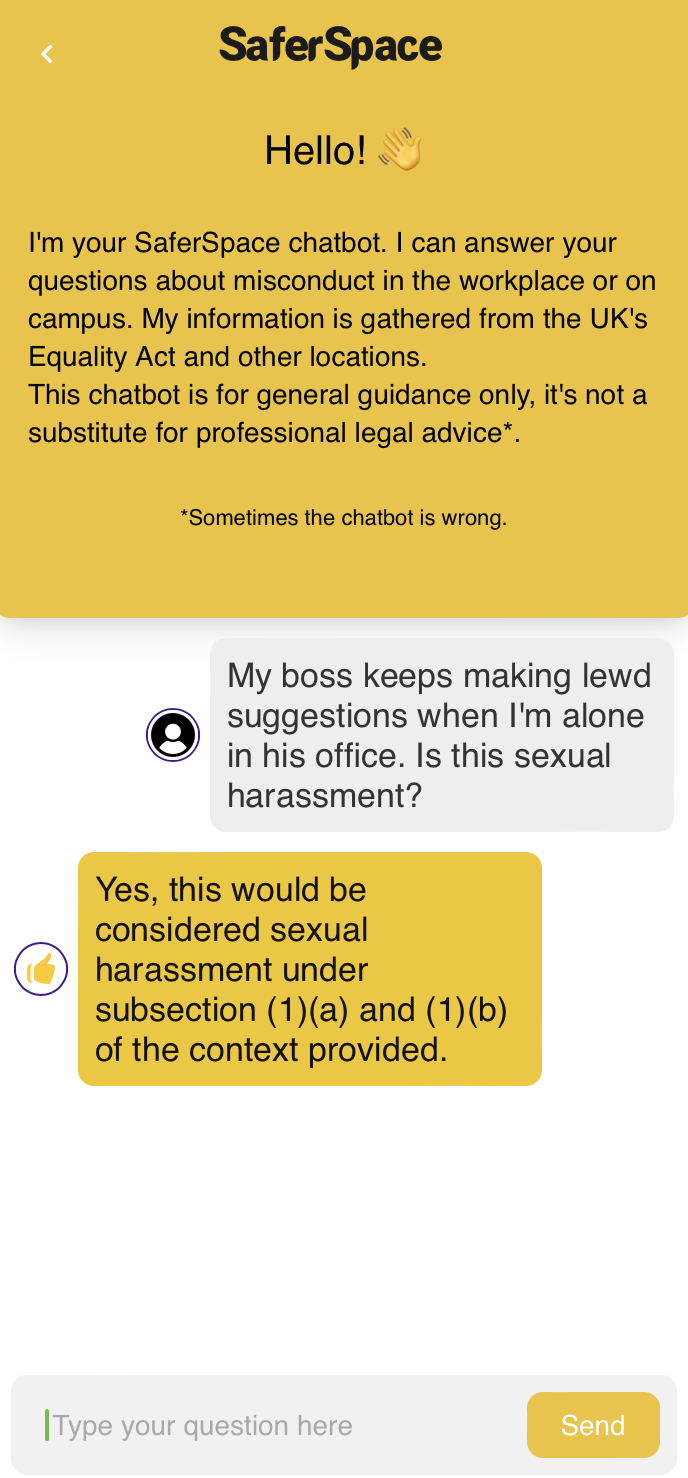 International Women's Day 2024: Anti-harassment chatbot available to all