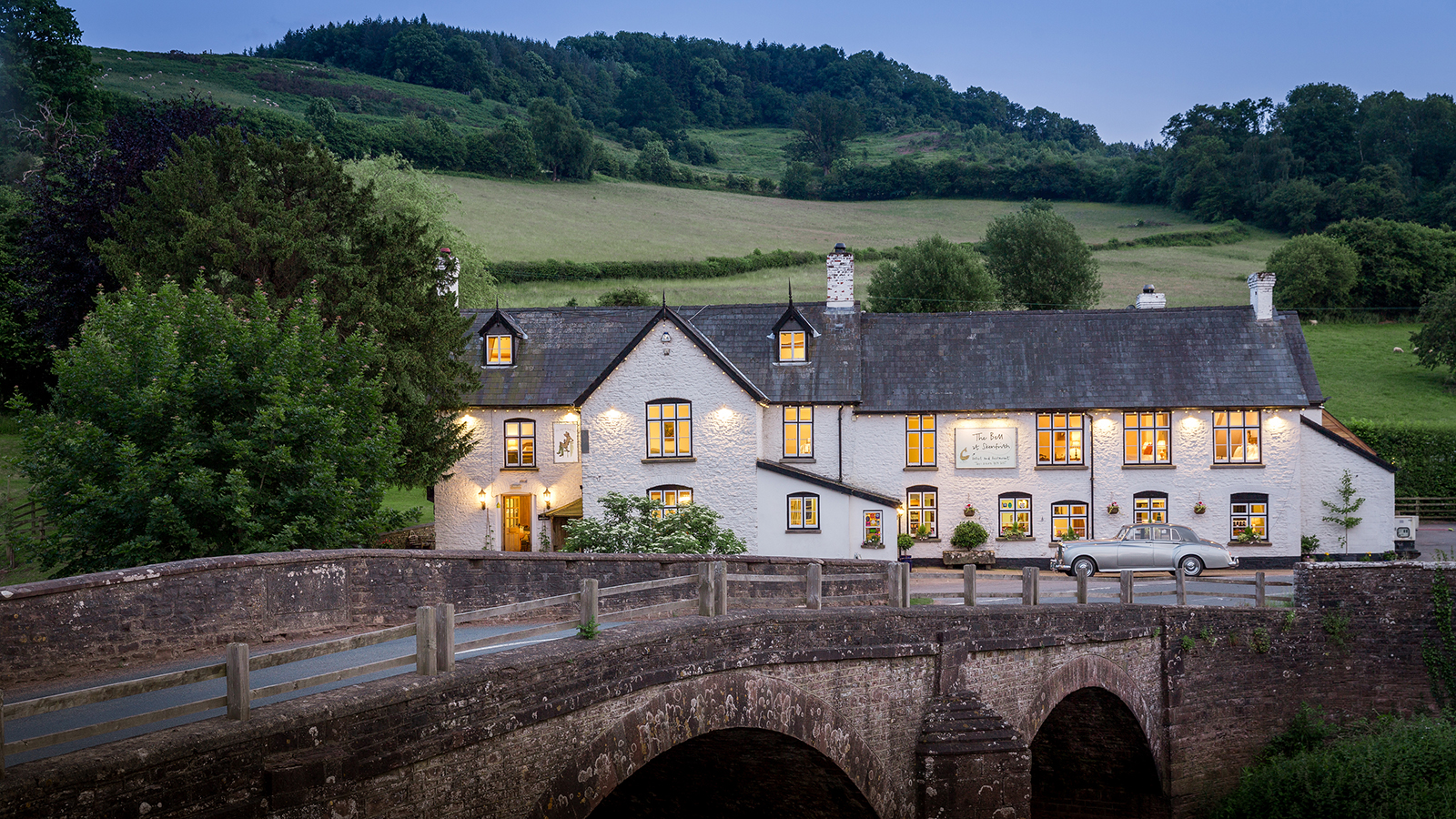 the bell inn skenfrith, curated spaces