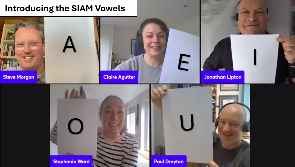 Celebrating English Language Day with the SIAM Vowels