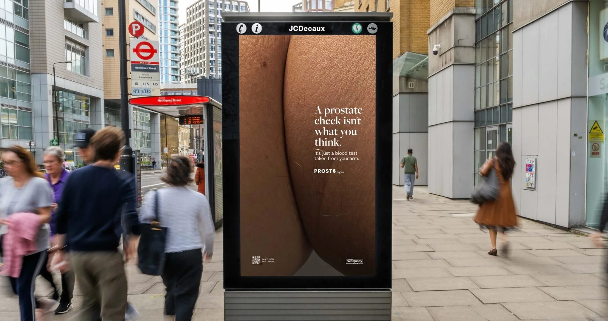 Prost8 and JCDecaux team up to take cheeky prostate check campaign nationwide
