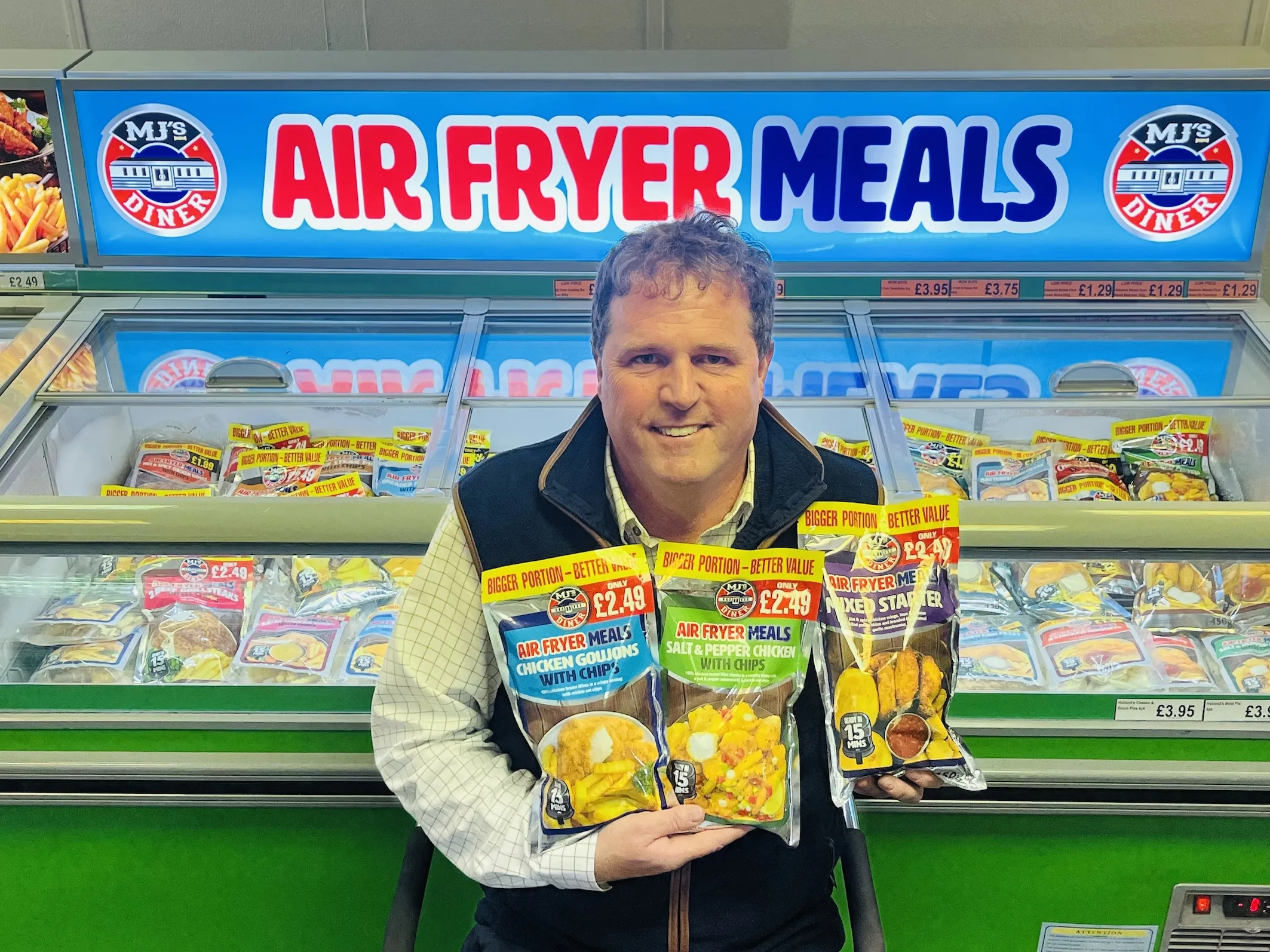Britain’s first air fryer ready meal range – and it will only set you back £1.99 and just over 500 calories