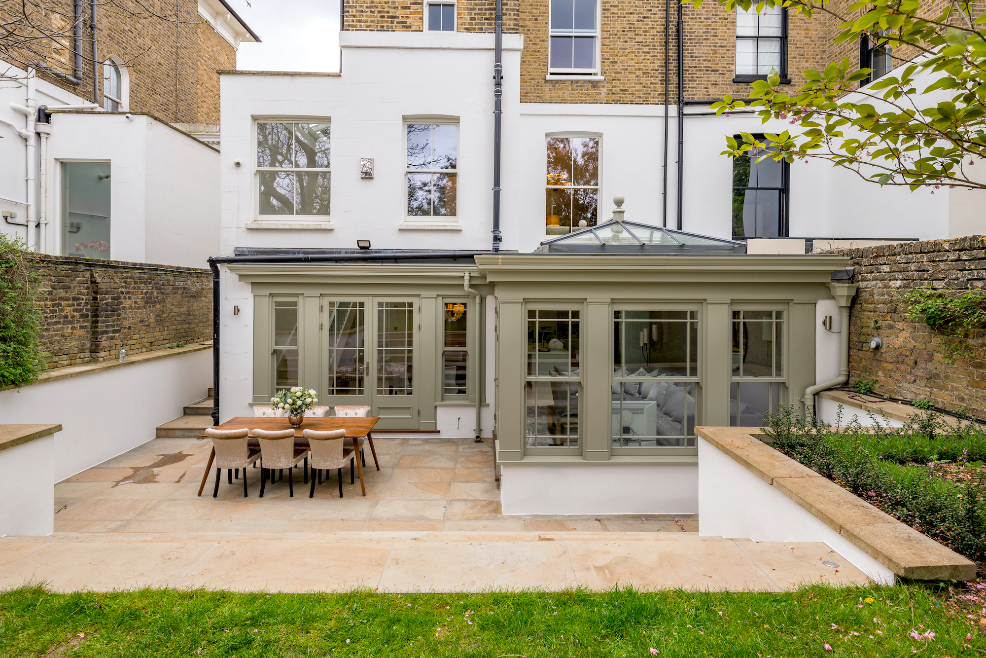 April Hamilton Interior Design Orangery London Townhouse