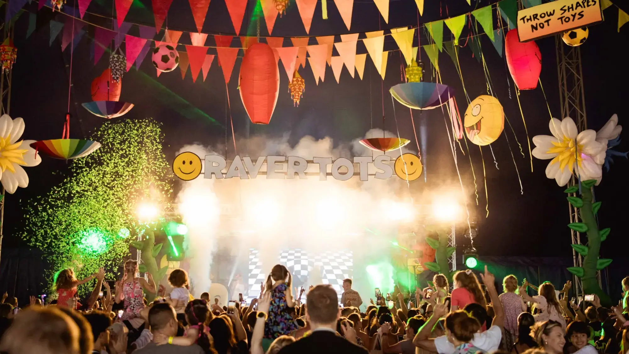 Raver Tots & Lucus Live proudly present an unforgettable three-day outdoor festival in South-East London for all the family