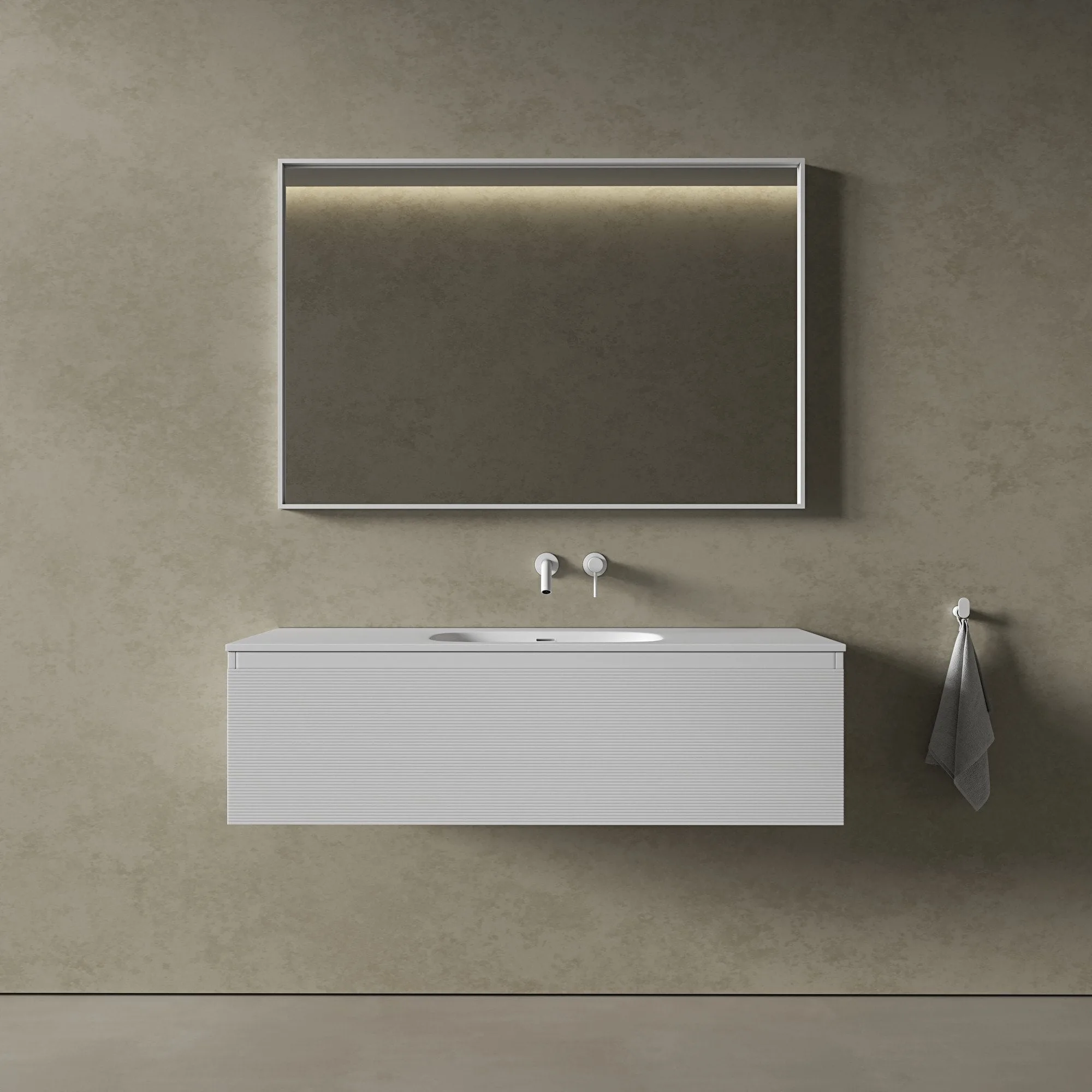 Nosa kleber fluted vanity unit