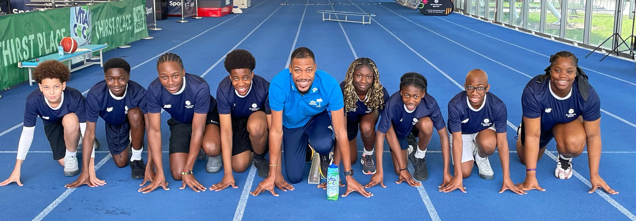 Team GB’s Zharnel Hughes launches Greenhouse Sports’ CocoSpeed Programme