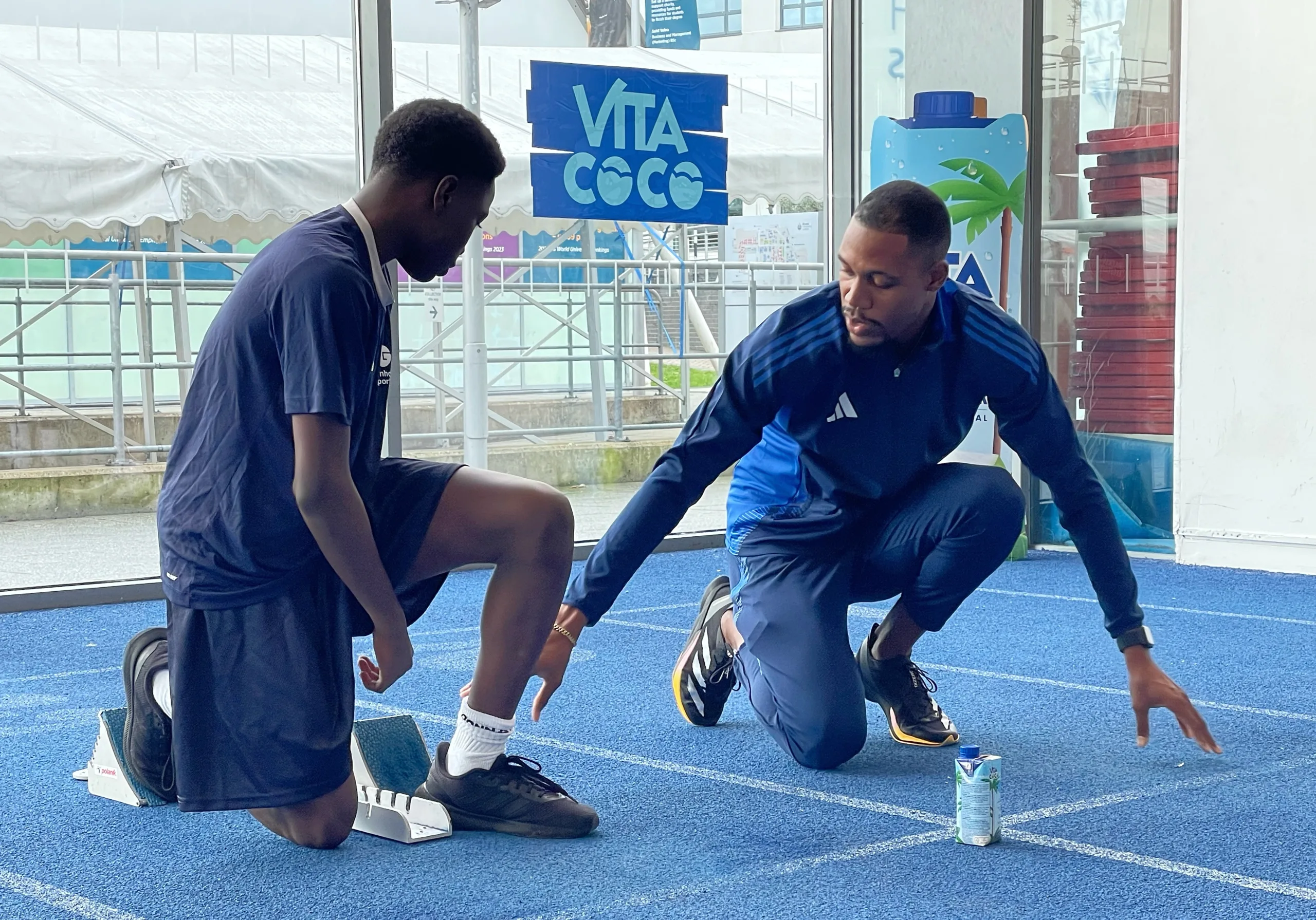 Team GB’s Zharnel Hughes launches Greenhouse Sports’ CocoSpeed Programme