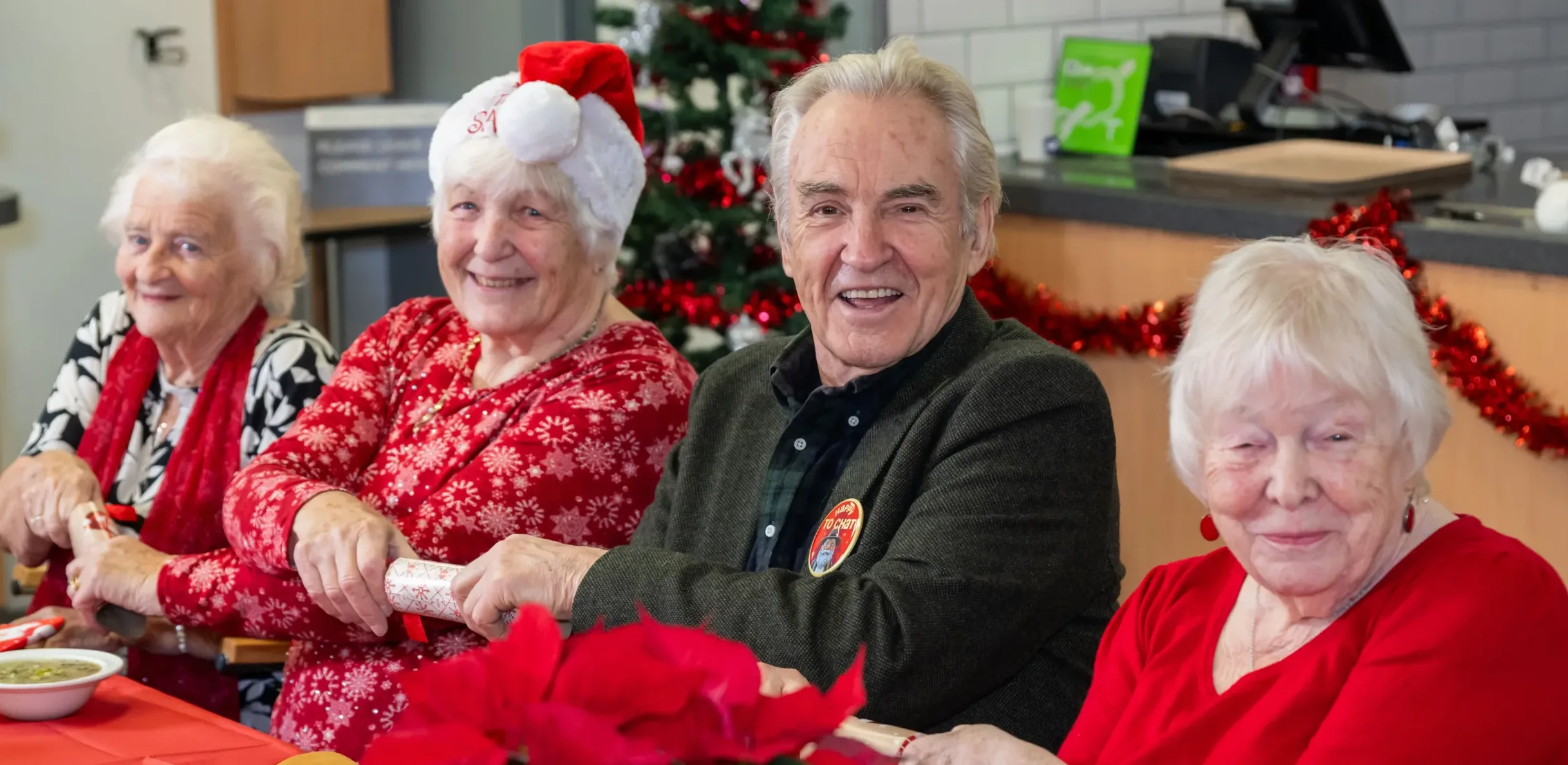 Supermarket teams up with Larry Lamb to reimagine its in-store cafes as ‘Chatty Cafés’ and help spark conversations this Christmas