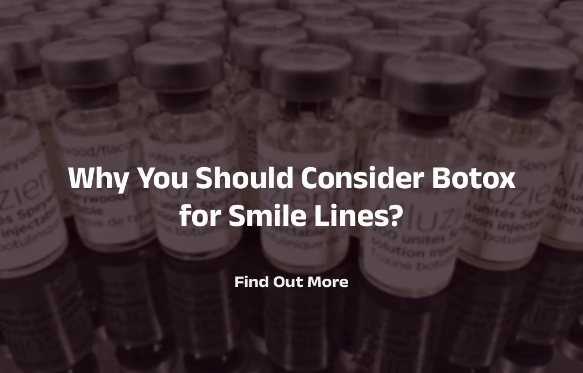 Why should you consider botox for smile lines?