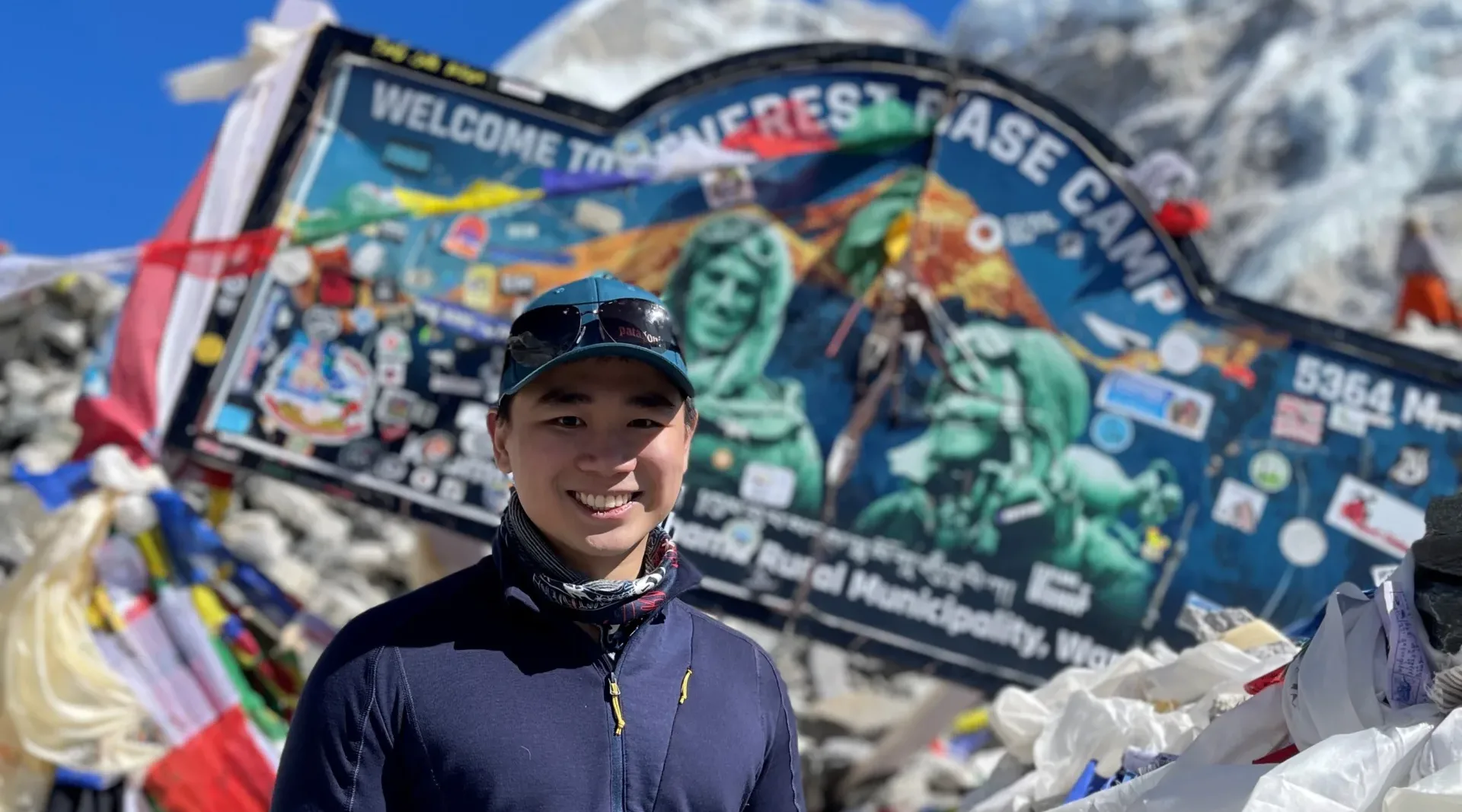 Young man conquers Everest Base Camp in aid of terminally ill children