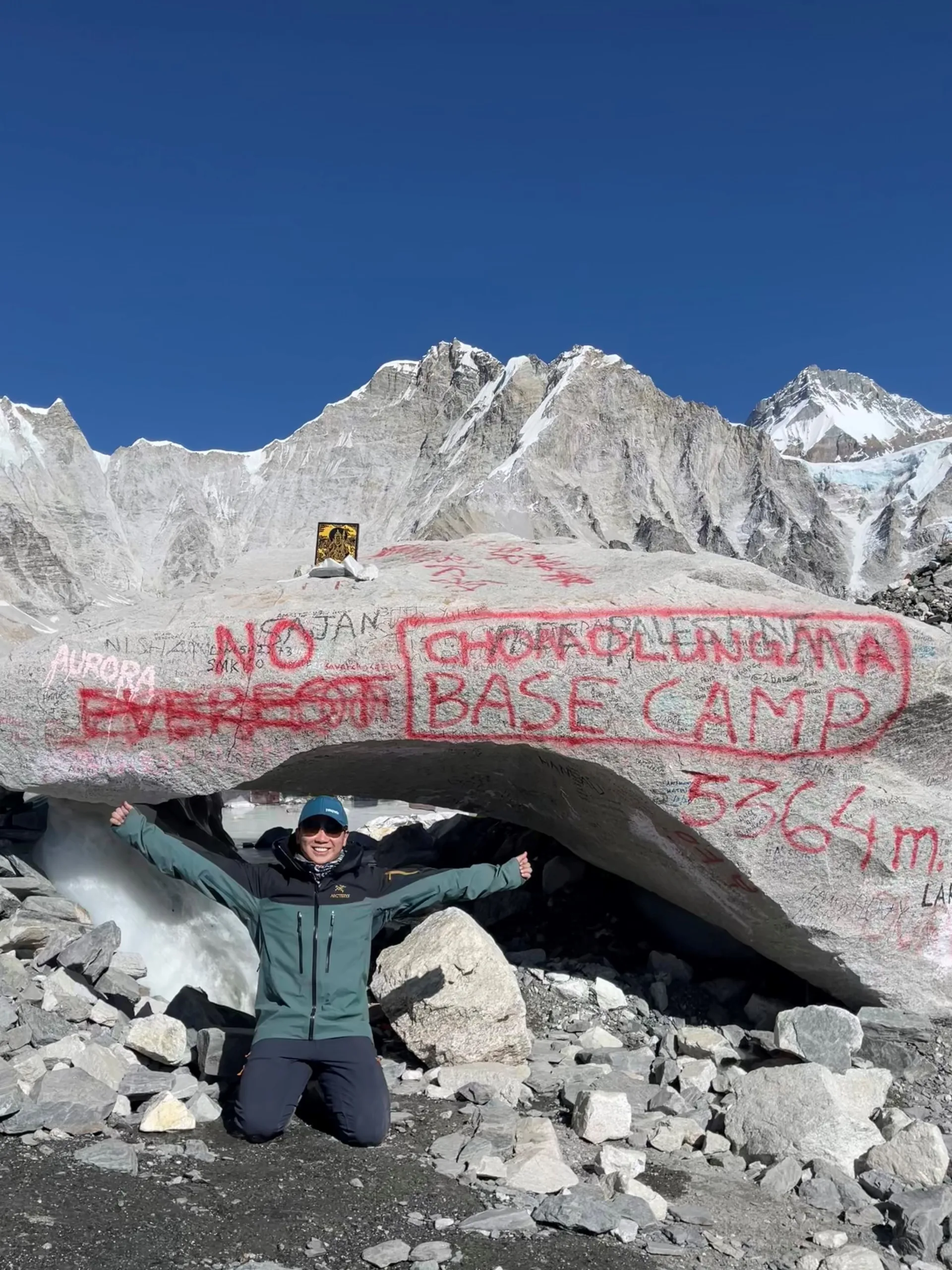 Young man conquers Everest Base Camp in aid of terminally ill children