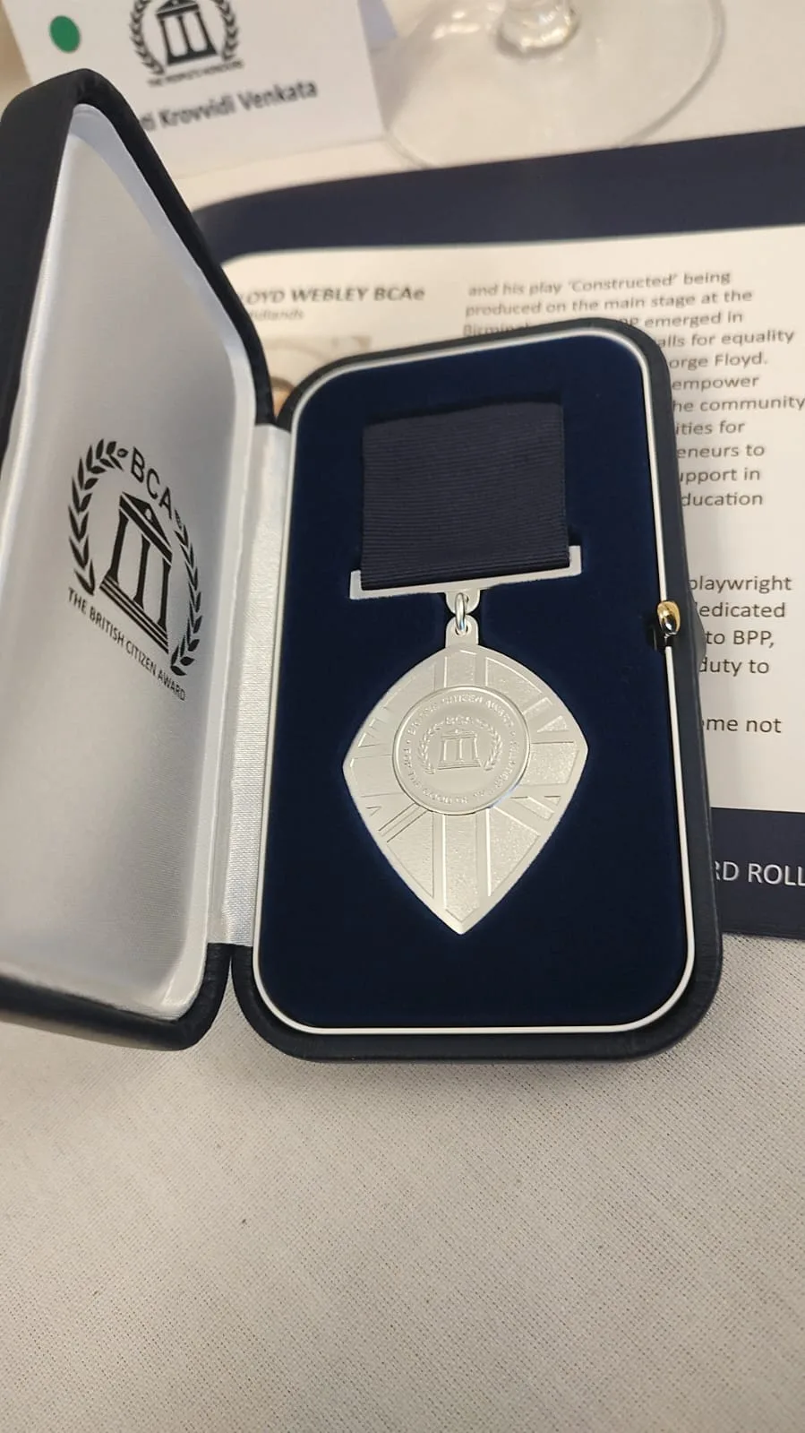 AUTISM CHARITY FOUNDER HONOURED WITH BRITISH CITIZEN AWARD