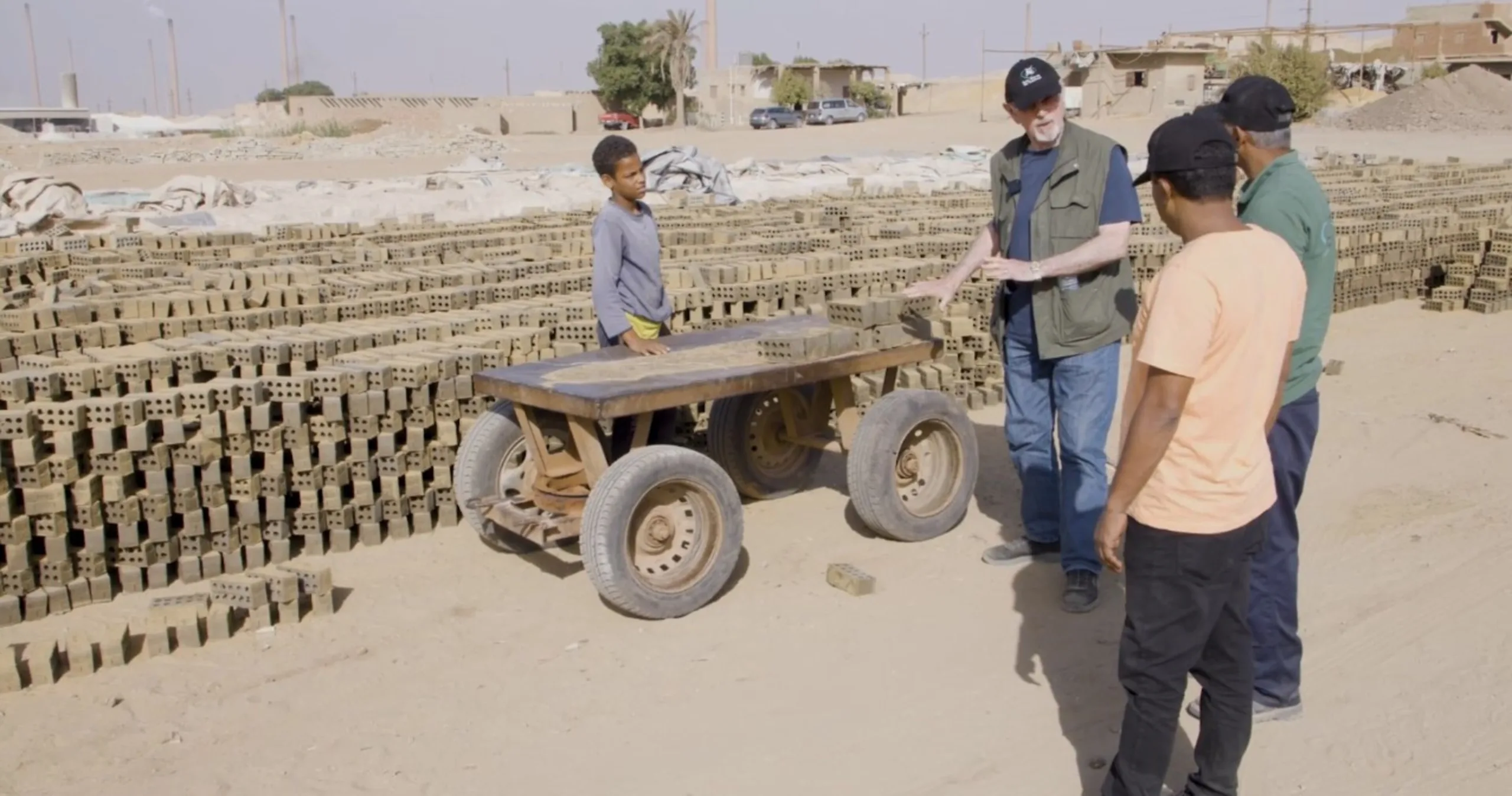 Downton Abbey star Peter Egan releases sequel to award-winning film about donkeys’ plight in Egypt’s brick kilns