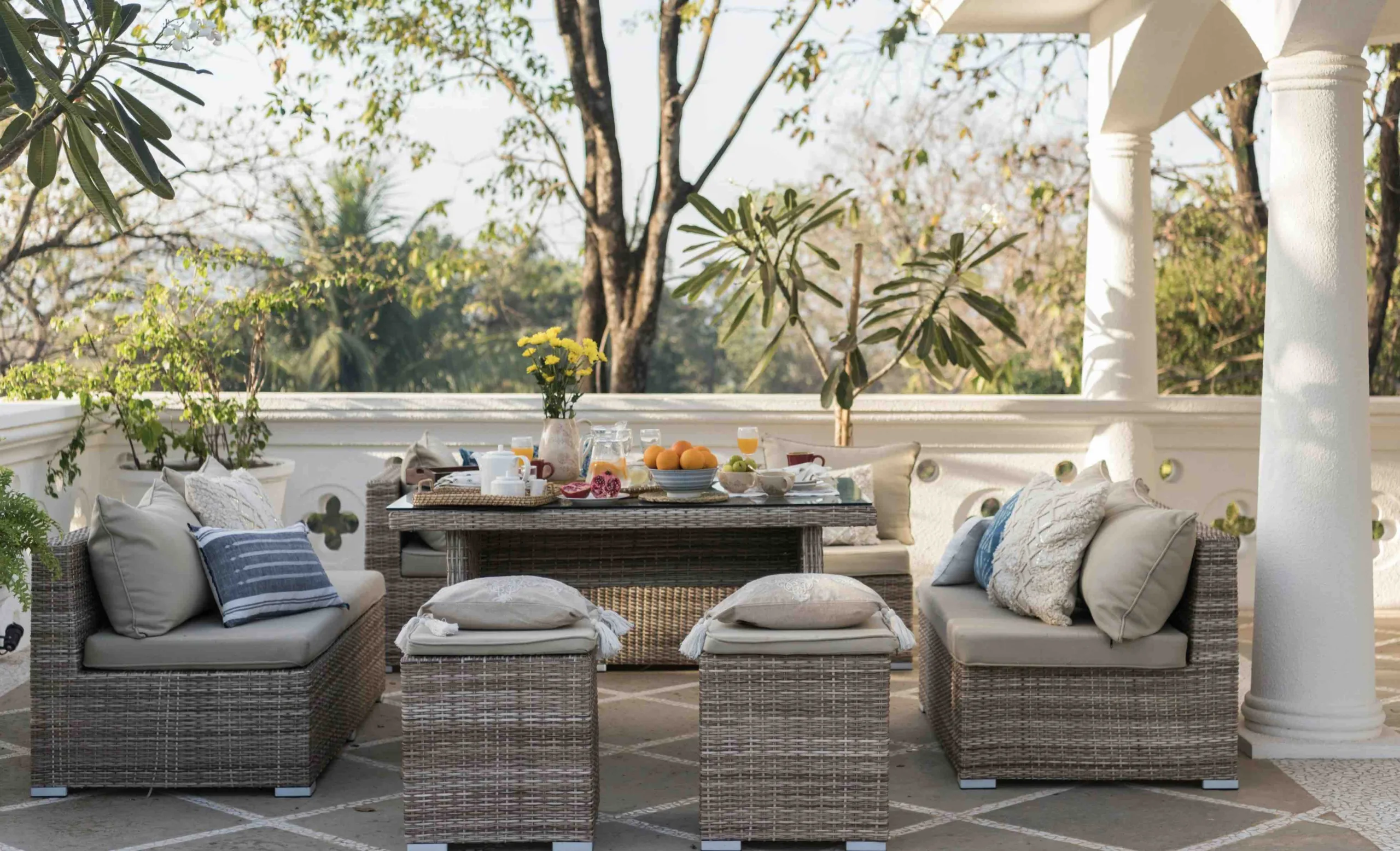 8 tips for creating the perfect outdoor entertaining space as barbecue season begins