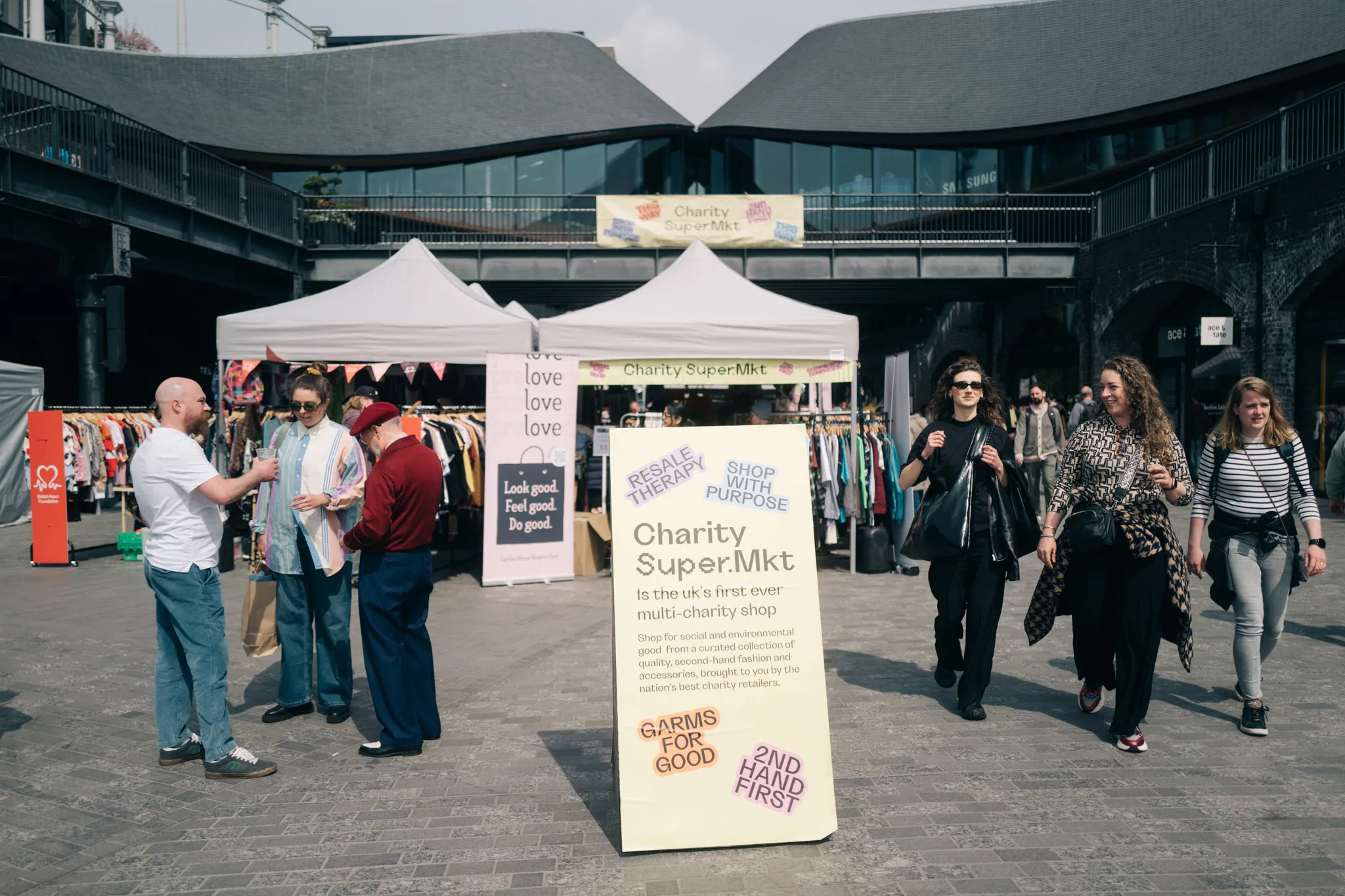 The first standalone charity Super.Mkt event at Coal Drops Yard