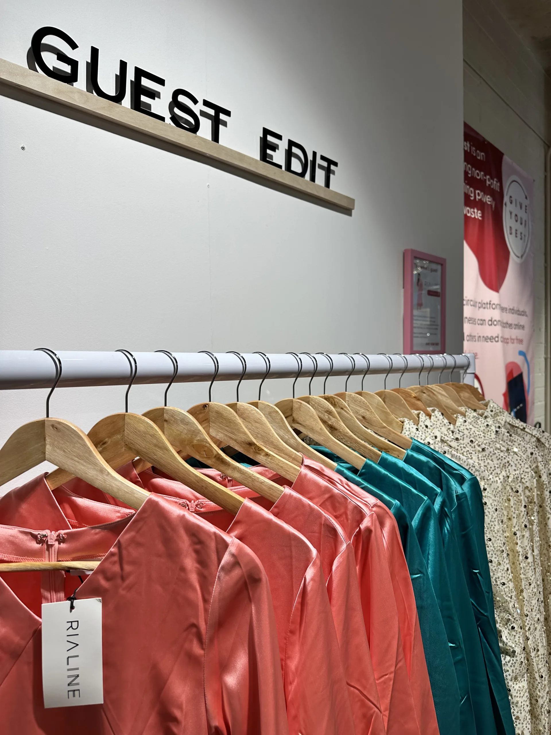 The modest fashion brand 'gives the best of the best to the local female beneficial organization in London just in time for EID celebrations.