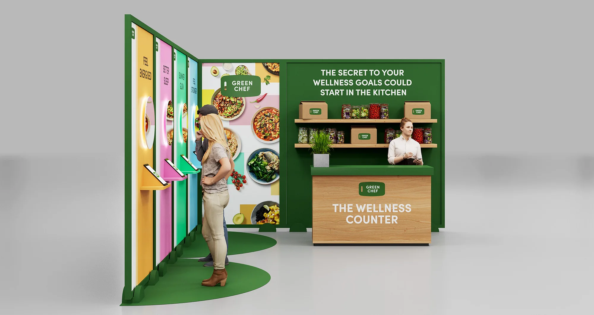 STRICTLY STAR HOSTS GREEN CHEF’S WELLNESS COUNTER POP-UP