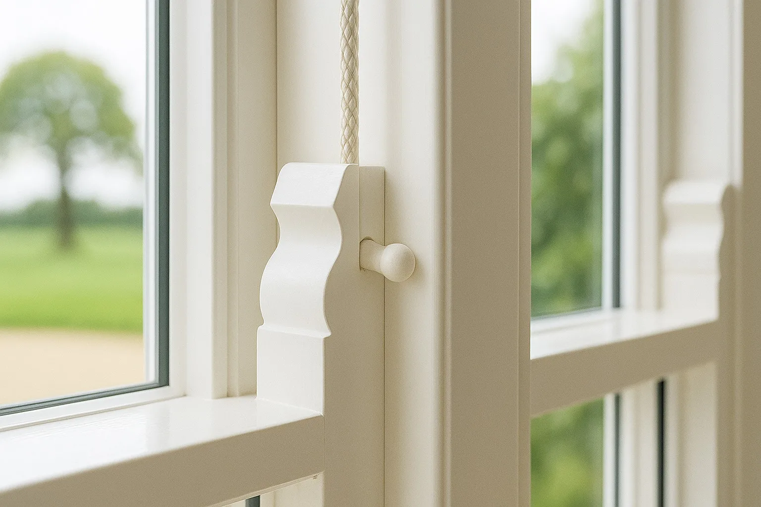 How to eliminate draughts in a sliding sash window?