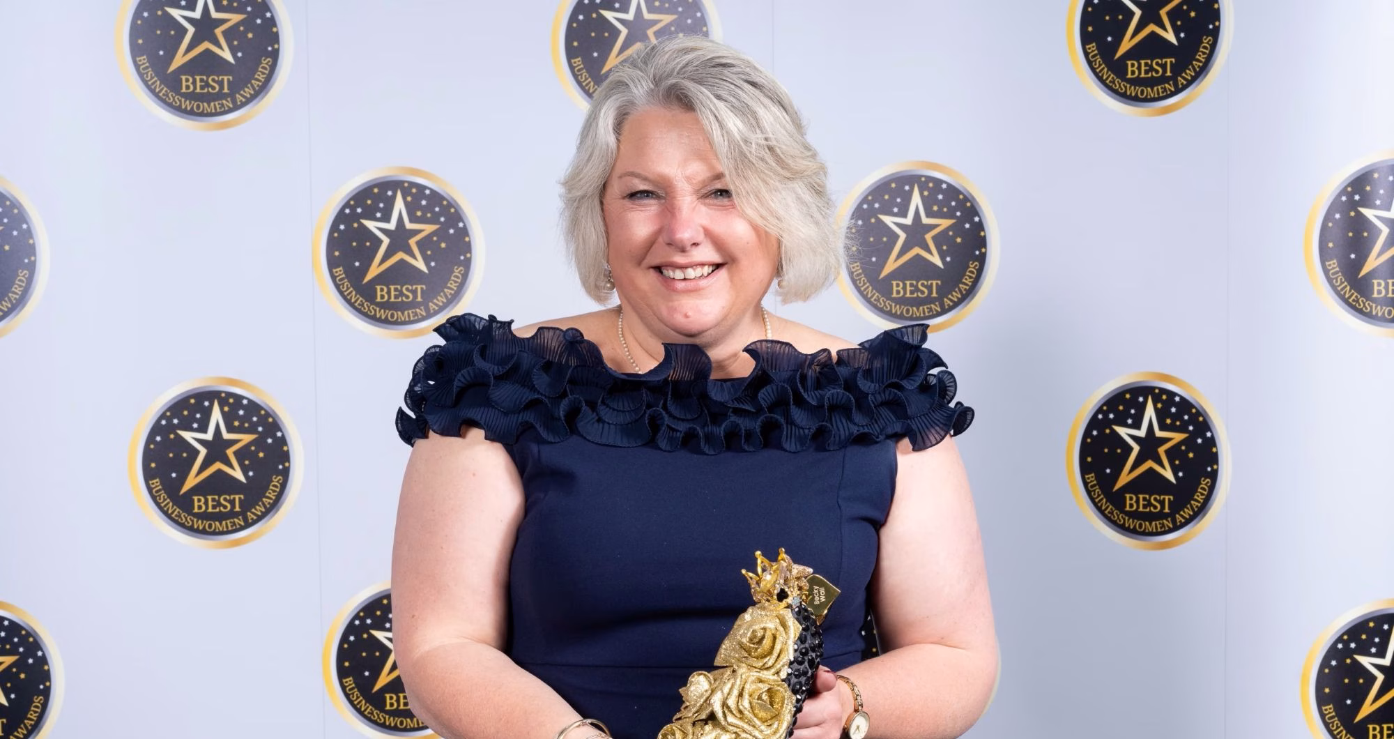 A lifetime of achievement acknowledged for female entrepreneur, Becky Wall!