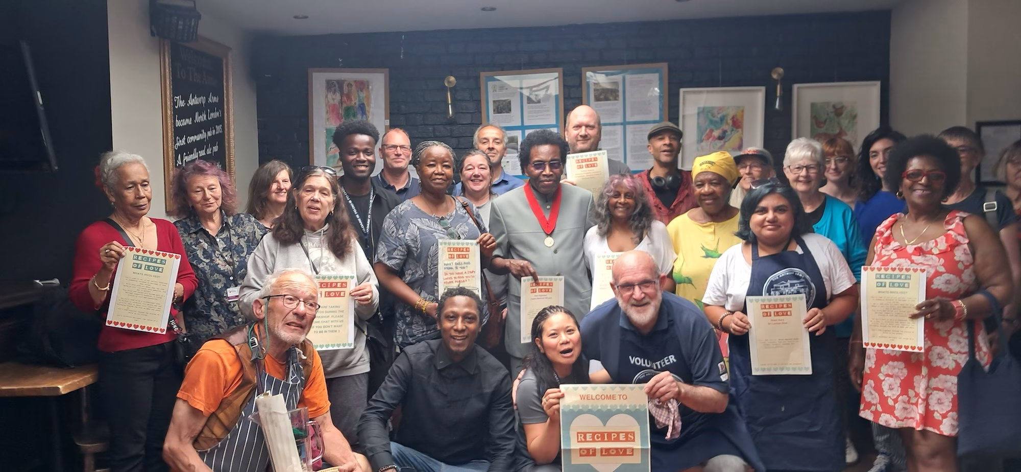 Recipes of love: Sharing stories through food in Haringey