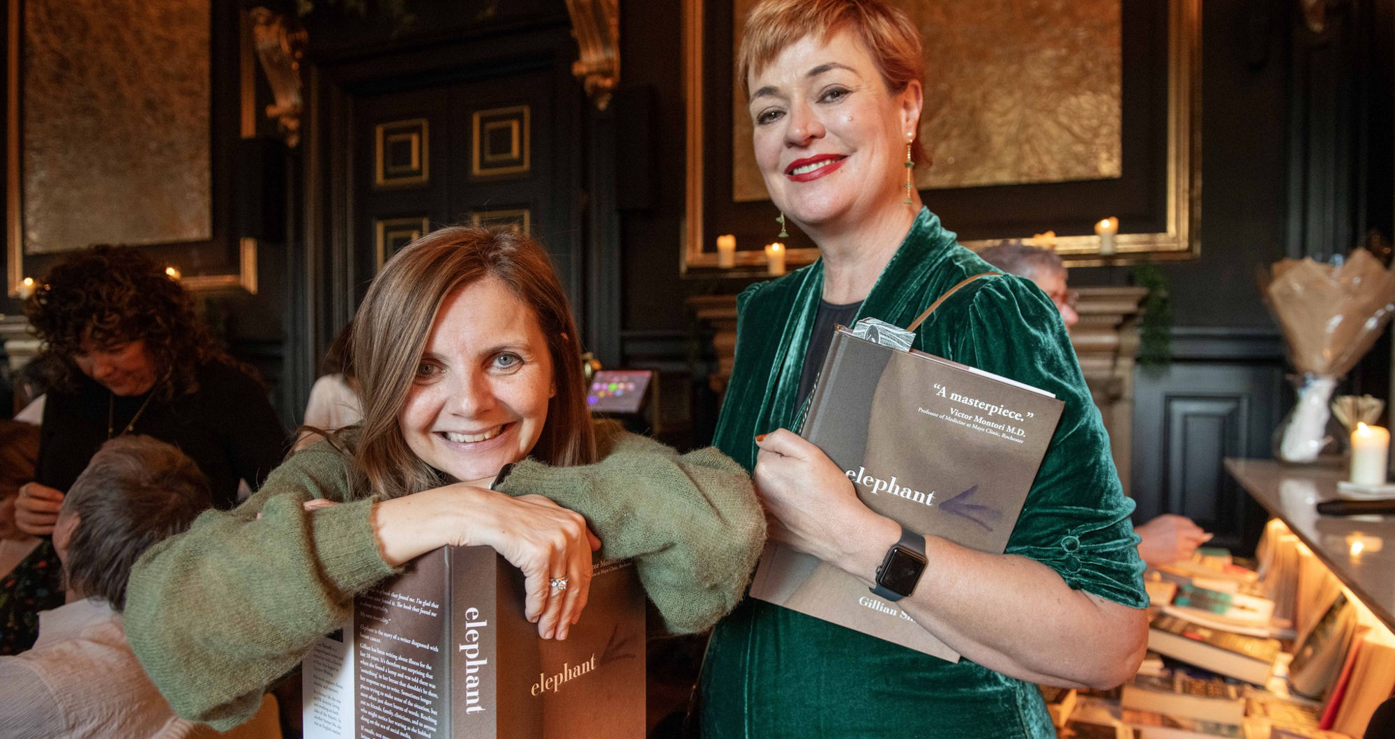 Author who raised £30,000 for Beatson Cancer Charity launches new book Elephant