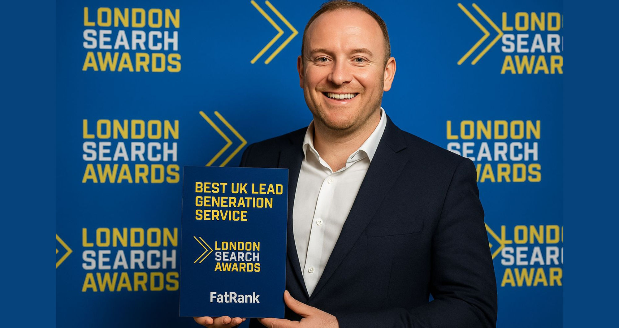James Dooley at FatRank Awarded “Best UK lead generation service” at London Search Awards