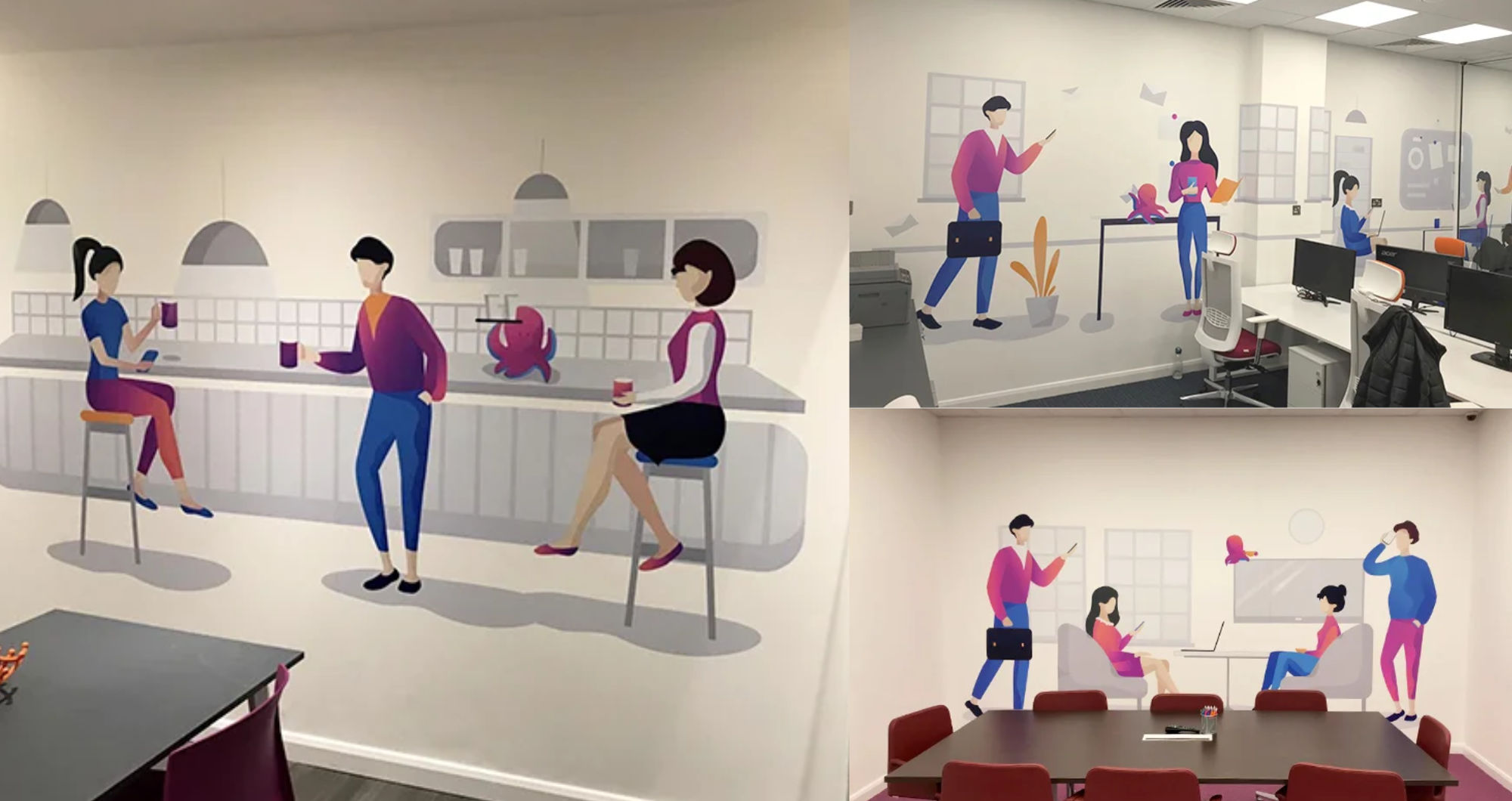How modern visual design transforms today’s office spaces