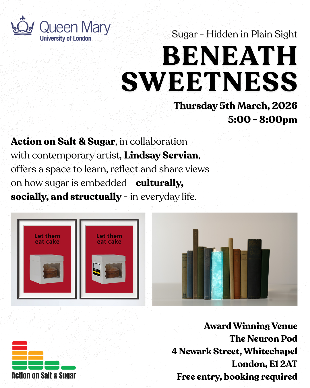 For one night only: Beneath Sweetness invites Londoners to look past sugar’s sparkle