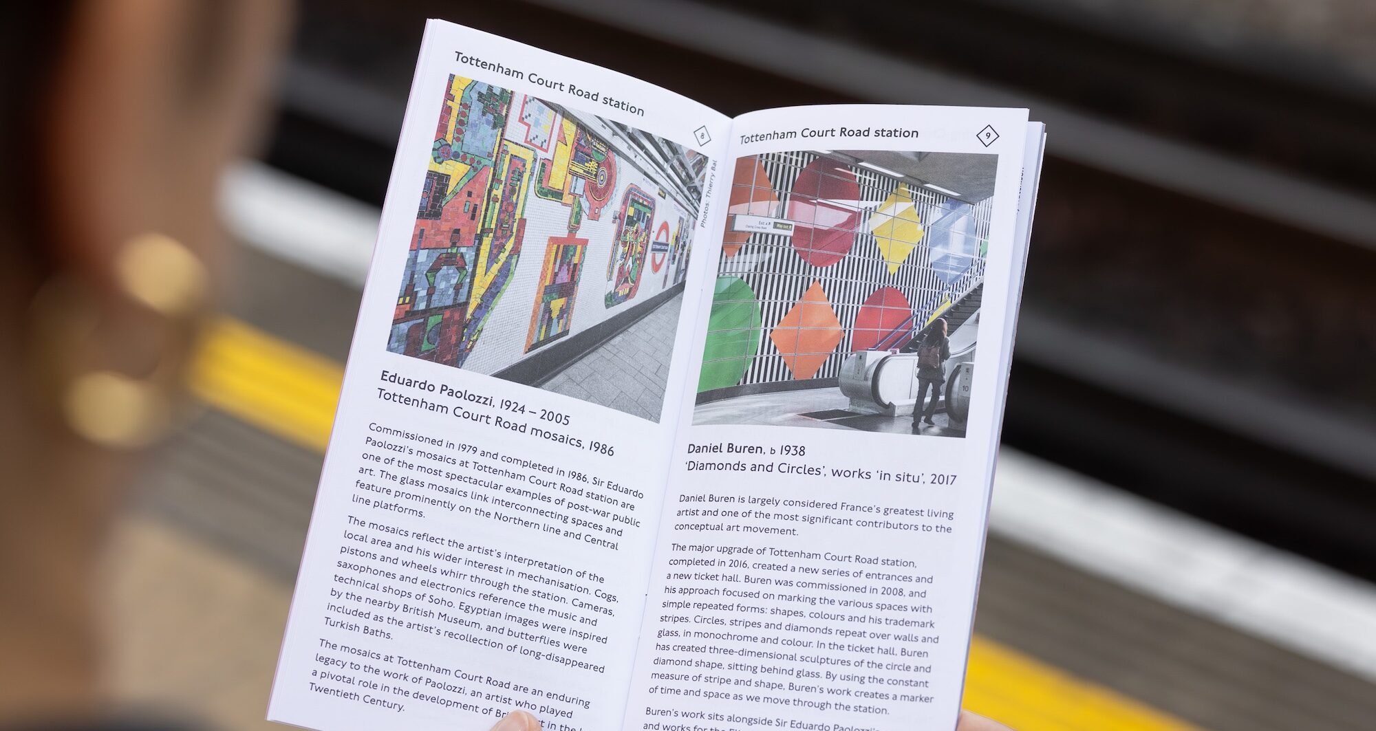 TfL helps Londoners discover public art with new updated Art Map and in-station talks