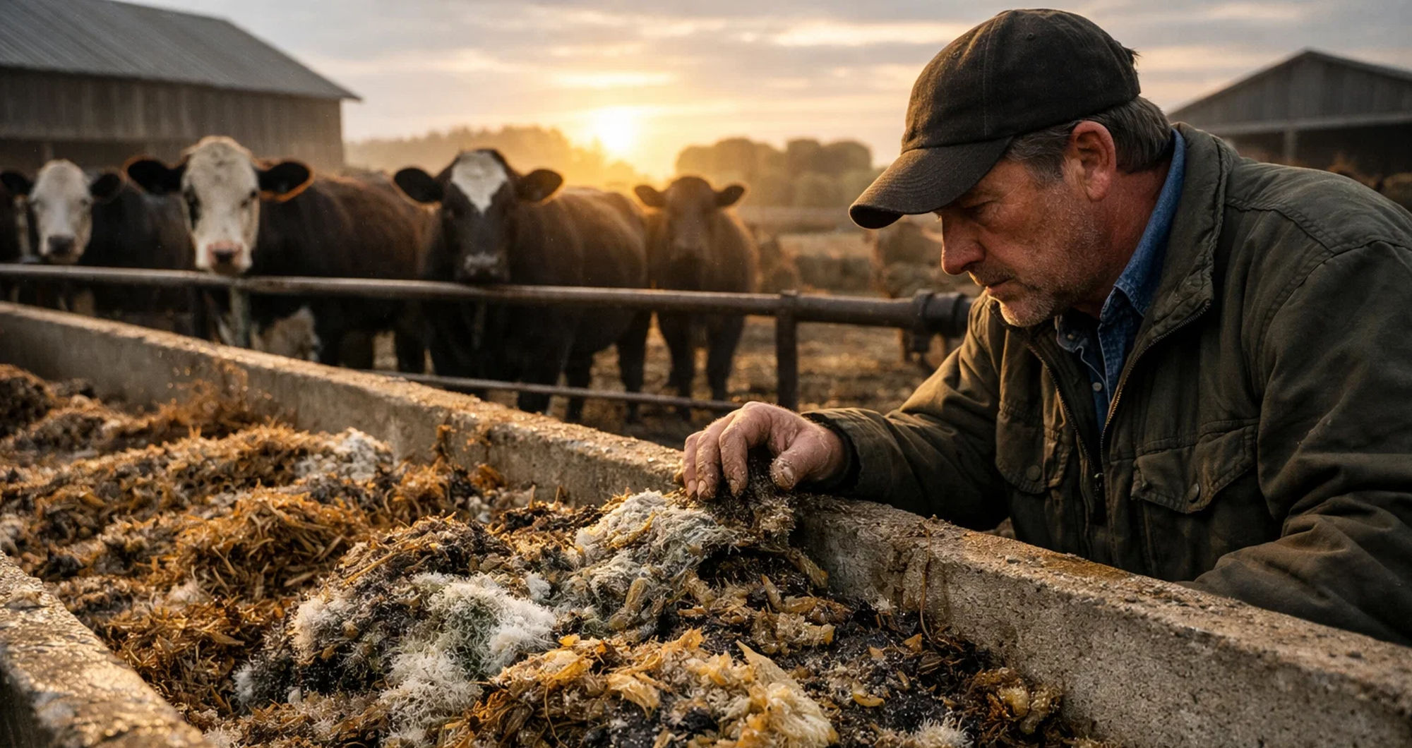 Does feeding spoiled feed increase the risk of botulism in cattle?