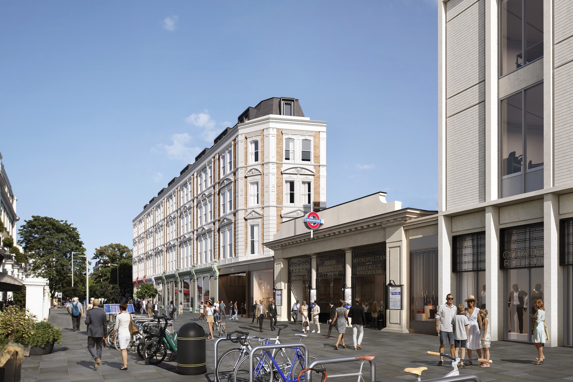 Re-development to transform nationally important South Kensington Tube station gathers pace