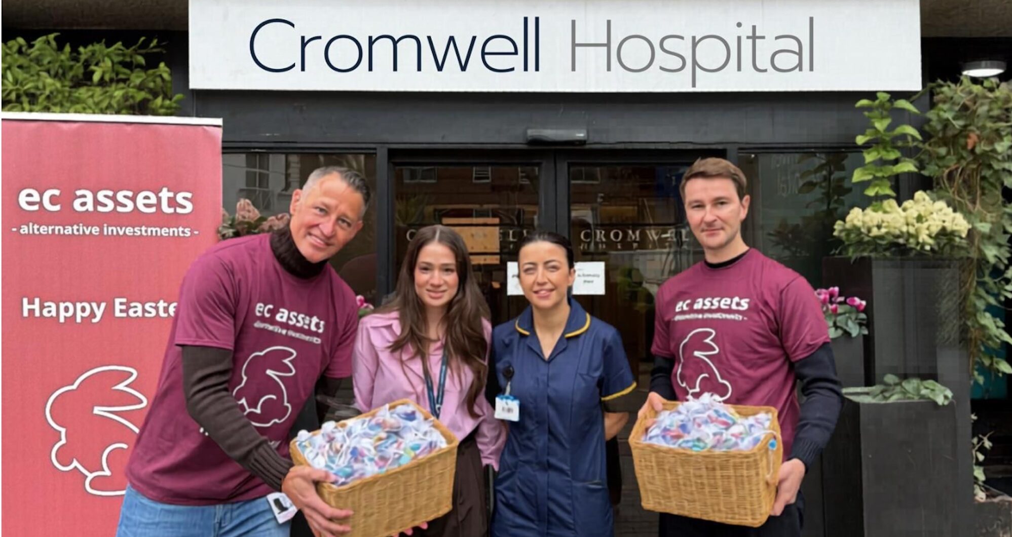 EC Assets spreads Easter cheer at Cromwell Hospital